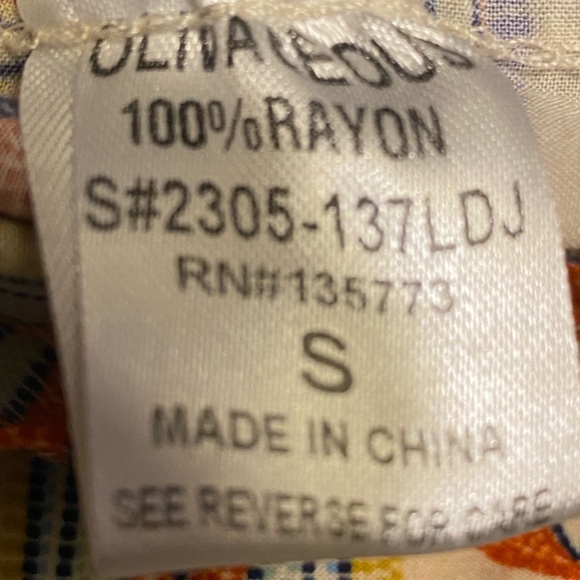 Olivaceous Patterned Ruffle Long Sleeve Tassle Mini Dress Women’s Sz Small - Picture 15 of 16